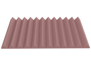 4 Inch Acoustic Foam Wedge Style Panels - 13 Color Options