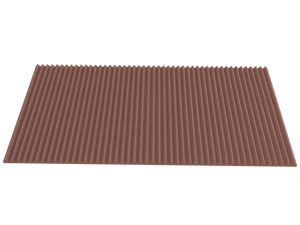 1 Inch Acoustic Foam Wedge Style Panels - 13 Color Options