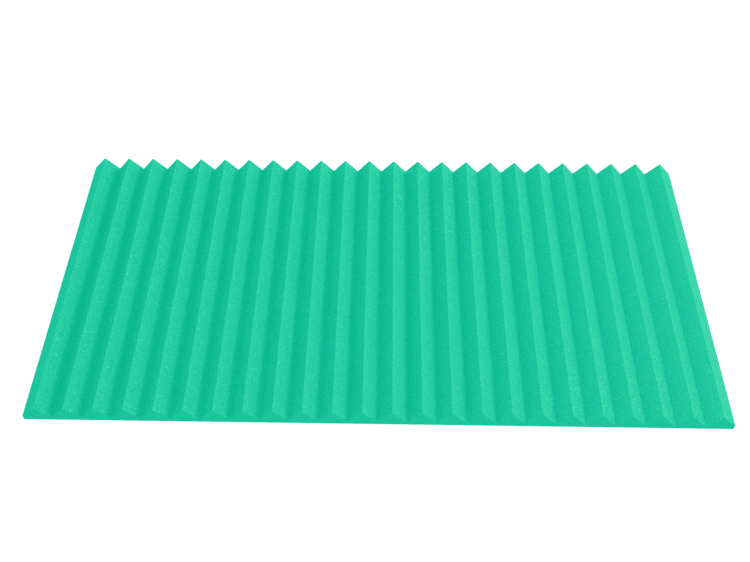 2 Inch Acoustic Foam Wedge Style Panels - 13 Color Options