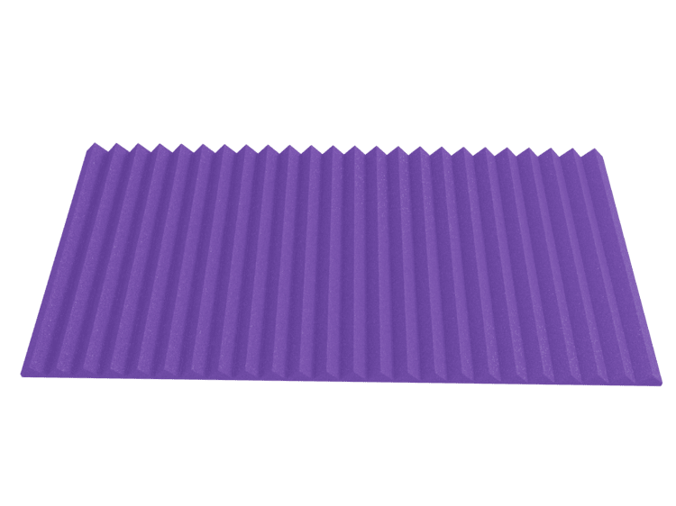 2 Inch Acoustic Foam Wedge Style Panels - 13 Color Options