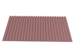 2 Inch Acoustic Foam Wedge Style Panels - 13 Color Options