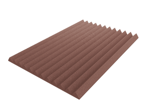 4 Inch Acoustic Foam Wedge Style Panels - 13 Color Options