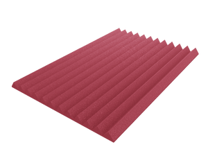 4 Inch Acoustic Foam Wedge Style Panels - 13 Color Options