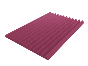 4 Inch Acoustic Foam Wedge Style Panels - 13 Color Options