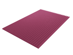 2 Inch Acoustic Foam Wedge Style Panels - 13 Color Options