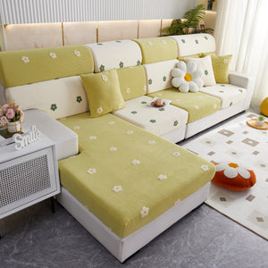 Polar Fleece Sofa Cushion Covers for Sofa 1/2/3/4 Seater, Best Seat Covers for Dogs, Pet Couch Protector