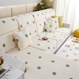 Polar Fleece Sofa Cushion Covers for Sofa 1/2/3/4 Seater, Best Seat Covers for Dogs, Pet Couch Protector