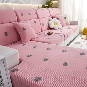 Polar Fleece Sofa Cushion Covers for Sofa 1/2/3/4 Seater, Best Seat Covers for Dogs, Pet Couch Protector