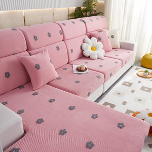 Polar Fleece Sofa Cushion Covers for Sofa 1/2/3/4 Seater, Best Seat Covers for Dogs, Pet Couch Protector