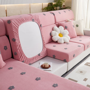 Polar Fleece Sofa Cushion Covers for Sofa 1/2/3/4 Seater, Best Seat Covers for Dogs, Pet Couch Protector