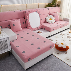 Polar Fleece Sofa Cushion Covers for Sofa 1/2/3/4 Seater, Best Seat Covers for Dogs, Pet Couch Protector