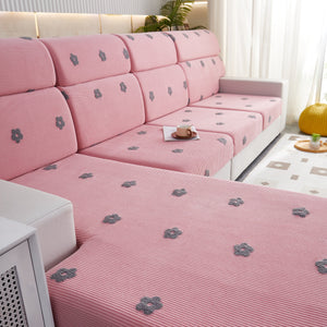 Polar Fleece Sofa Cushion Covers for Sofa 1/2/3/4 Seater, Best Seat Covers for Dogs, Pet Couch Protector