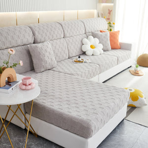 Stretchable Cotton Velvet Sofa Cover Furniture Covers for Pets Slipcovers and Couch Cushion Covers