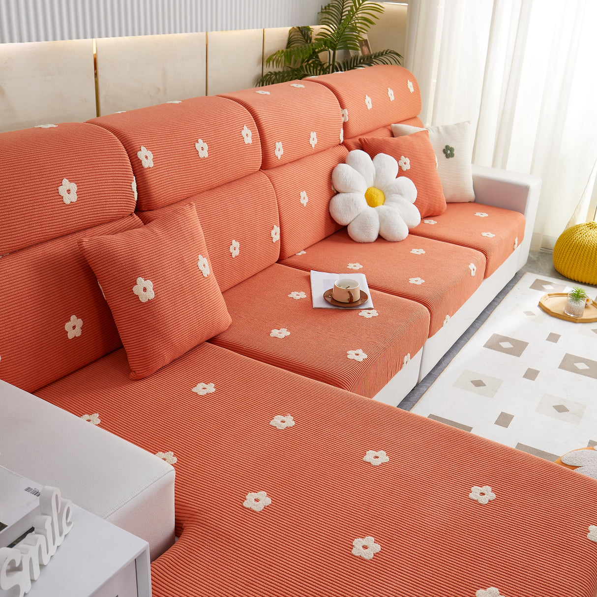 Polar Fleece Sofa Cushion Covers for Sofa 1/2/3/4 Seater, Best Seat Covers for Dogs, Pet Couch Protector