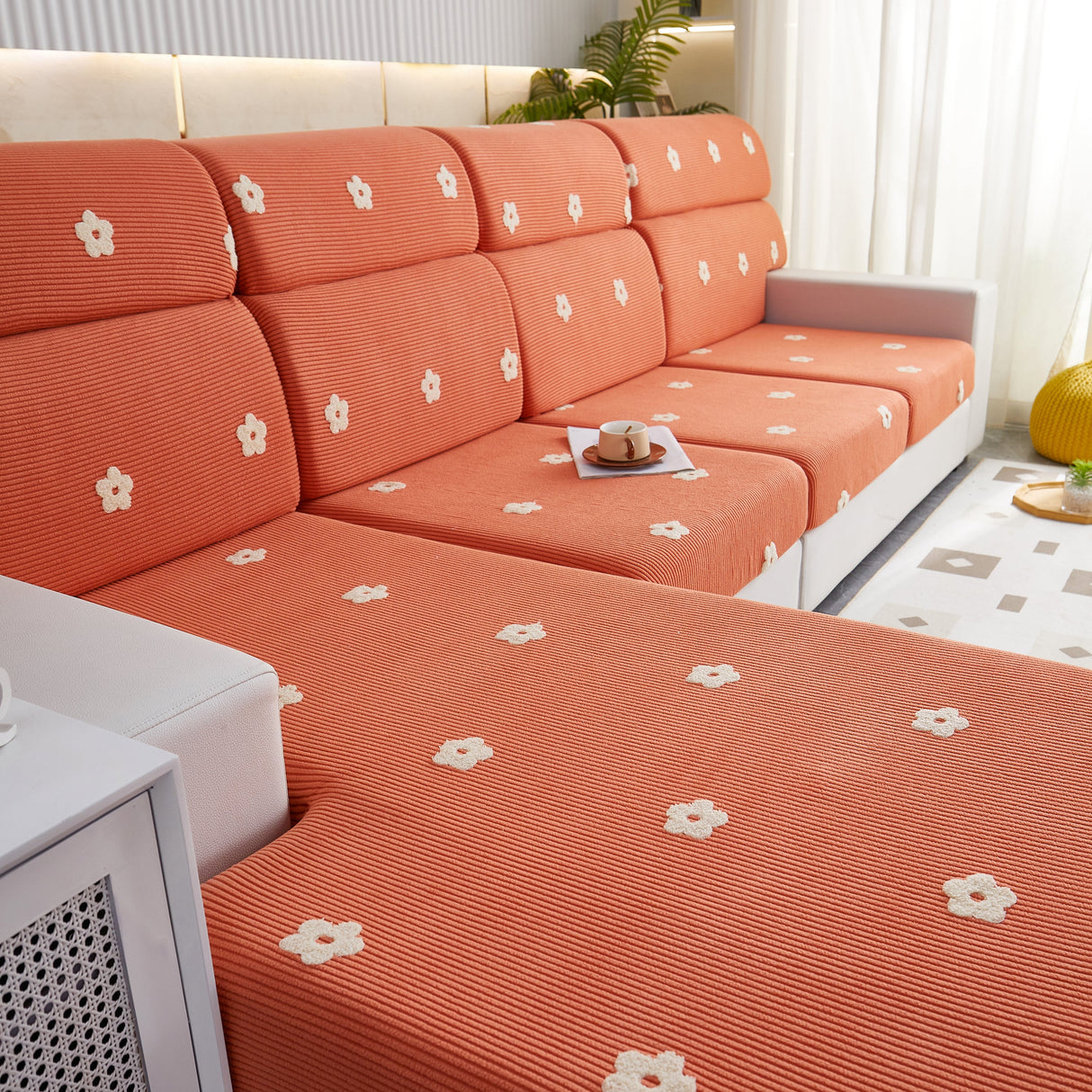 Polar Fleece Sofa Cushion Covers for Sofa 1/2/3/4 Seater, Best Seat Covers for Dogs, Pet Couch Protector