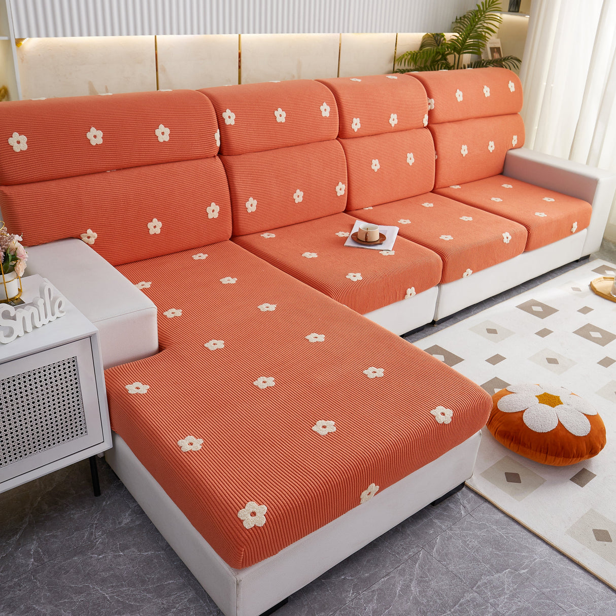 Polar Fleece Sofa Cushion Covers for Sofa 1/2/3/4 Seater, Best Seat Covers for Dogs, Pet Couch Protector