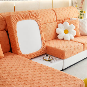 Stretchable Cotton Velvet Sofa Cover Furniture Covers for Pets Slipcovers and Couch Cushion Covers