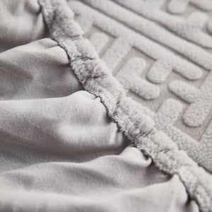 L Shape Sectional Sofa Cover Soft Stretch Furniture Protector Couch Slipcover with 1pcs Free Pillowcases