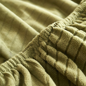 Fleece Stretch Sofa Slipcover Washable Soft Spandex Couch Cover Furniture Protector