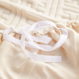 L Shape Sectional Sofa Cover Soft Stretch Furniture Protector Couch Slipcover with 1pcs Free Pillowcases