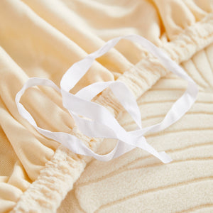 Jacquard Leaf Stretch Sofa Protector Cover Soft Washable Spandex Couch Slipcover