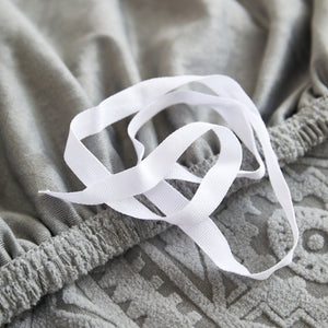 Embossed Geometric Elastic Sofa Cover Boho Stylish Decorative Furniture Covers