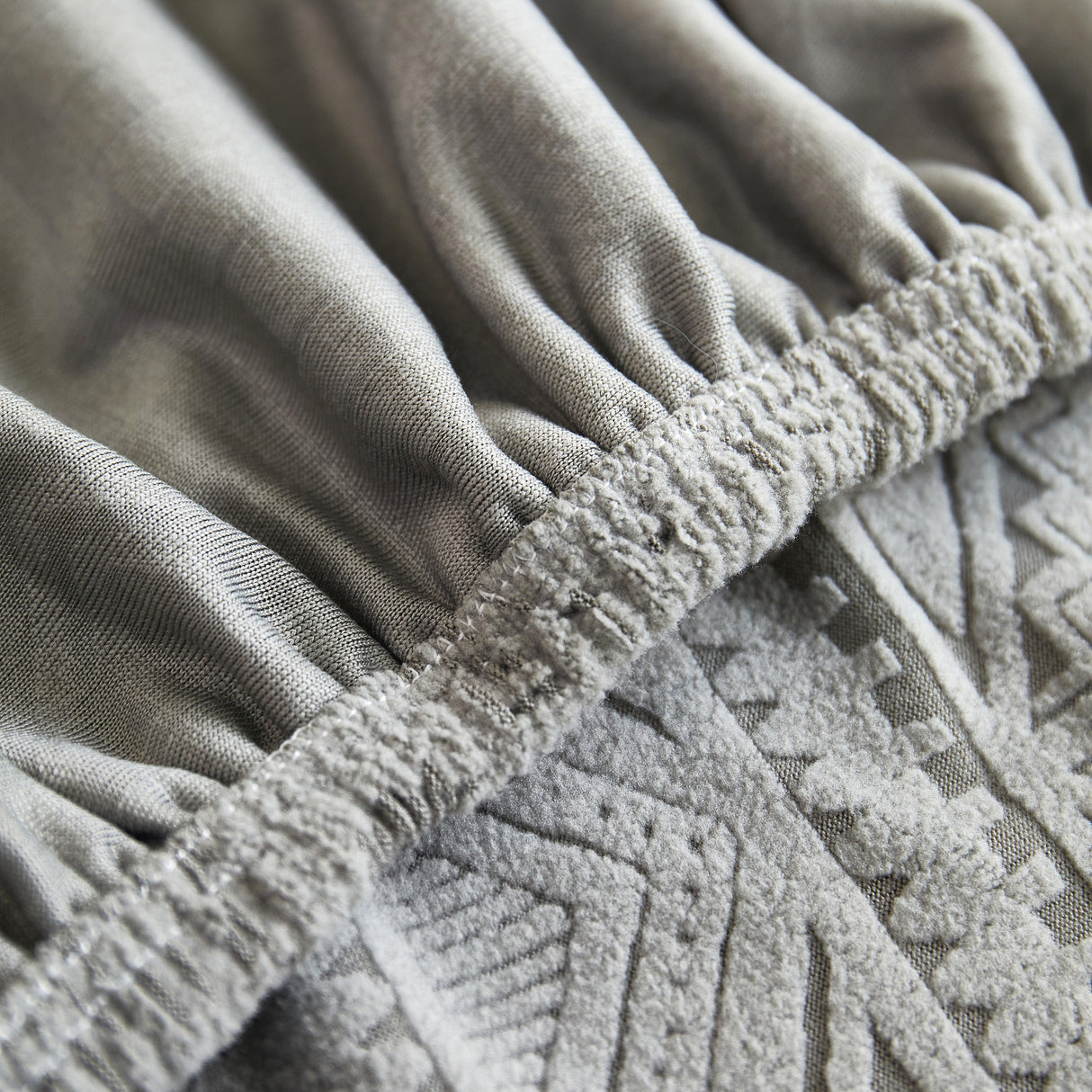 Embossed Geometric Elastic Sofa Cover Boho Stylish Decorative Furniture Covers