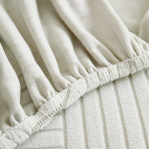 Fleece Stretch Sofa Slipcover Washable Soft Spandex Couch Cover Furniture Protector