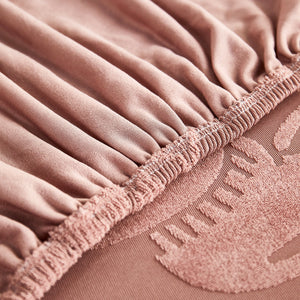 Cherry Cute Cooling Silk Fabric Stretch Couch Cushion Covers, Non-Slip Furniture Protector for Kids