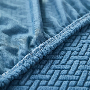 High Stretch Separate Cushion Covers Sofa Slipcover for L-Shaped Sectional Couch