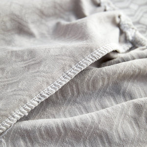 Growth Rings Jacquard Fleece Fabric Stretch Cushion Cover, Non-Slip Furniture Protector for Kids, Couch Cushion Covers