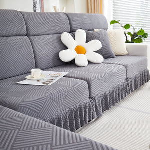 Stretch Sofa Covers for Couch Seats and Cushions, Suitable for 1/2/3/4/L Seater Sofas and Couches