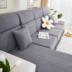 Stretch Sofa Covers for Couch Seats and Cushions, Suitable for 1/2/3/4/L Seater Sofas and Couches