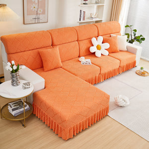 Stretch Sofa Covers for Couch Seats and Cushions, Suitable for 1/2/3/4/L Seater Sofas and Couches