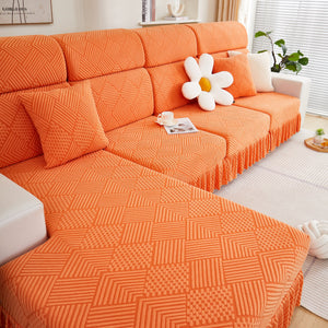 Stretch Sofa Covers for Couch Seats and Cushions, Suitable for 1/2/3/4/L Seater Sofas and Couches