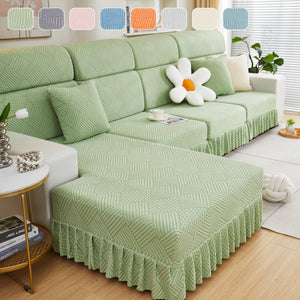 Stretch Sofa Covers for Couch Seats and Cushions, Suitable for 1/2/3/4/L Seater Sofas and Couches