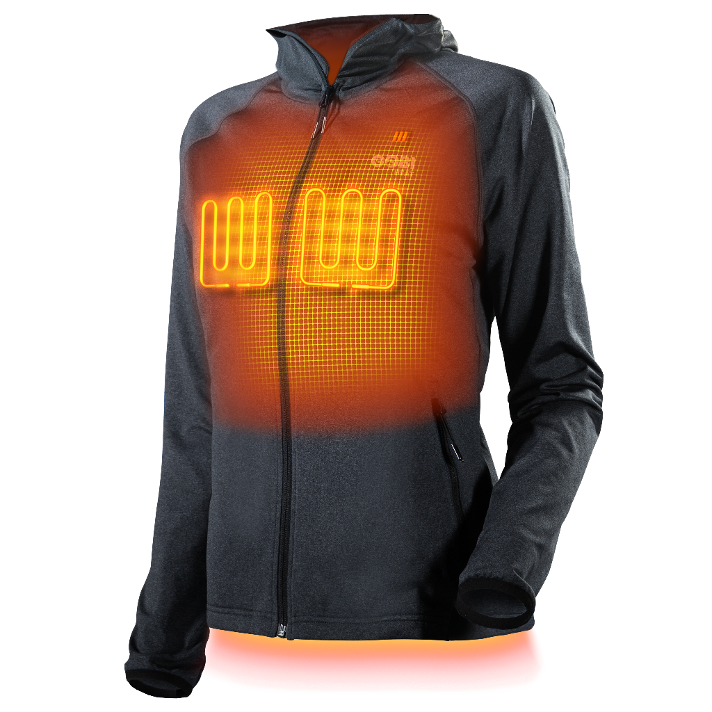 Apex Womens Heated Tech Hoodie by Gobi Heat