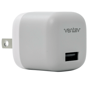 Ventev 12W USB A Wall Charger and USB A to Apple Lightning Cable 3.3ft by Ventev
