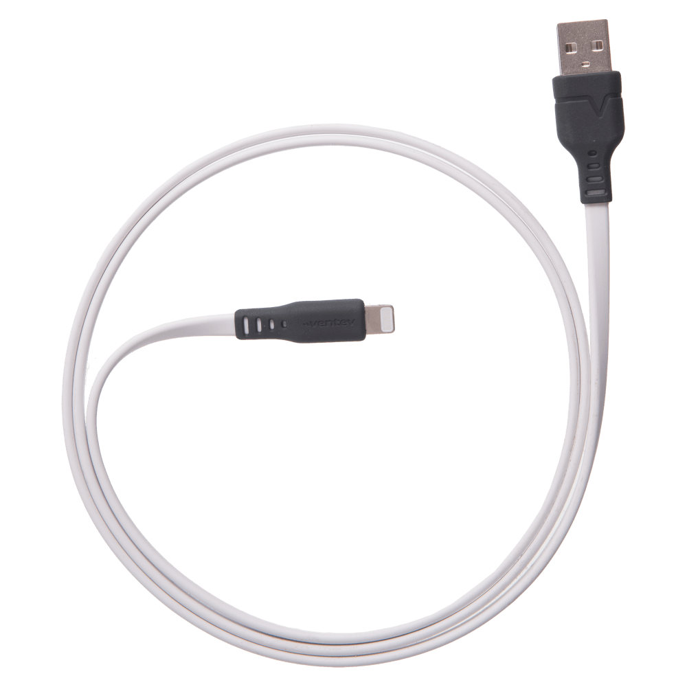 Ventev 12W USB A Wall Charger and USB A to Apple Lightning Cable by Ventev
