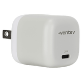 Ventev 20W ULTRAFAST USB C Universal Wall Charger and USB C to USB C Cable by Ventev