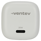 Ventev 20W ULTRAFAST USB C Universal Wall Charger and USB C to USB C Cable by Ventev