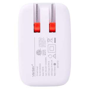 Ventev 27W Dual USB C and USB A Wall Charger by Ventev