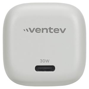 Ventev 30W ULTRAFAST USB C Universal GaN Mini Wall Charger by Ventev