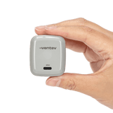 Ventev 45W USB-C GaN Mini Wall Charger w/ 5A USB-C to USB-C Cable by Ventev