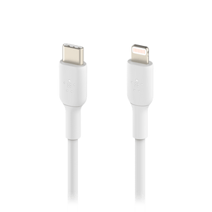 Belkin USB C PPS Wall Charger 20W with Type C to Lighting Cable 1m by Belkin