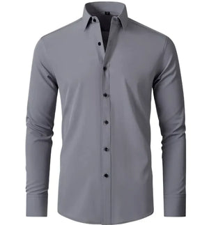 Men's Wrinkle-Free Elastic Business Shirt