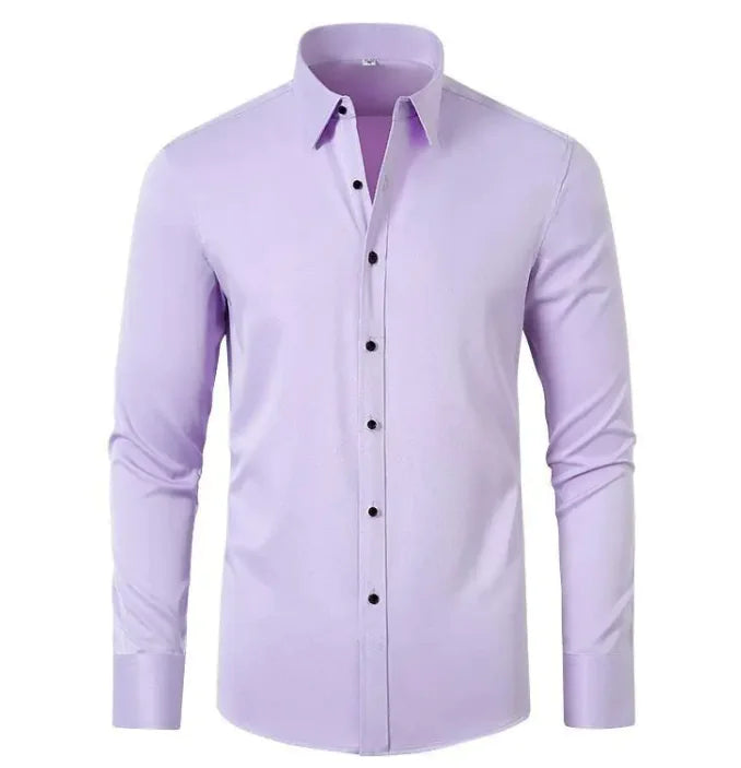 Men's Wrinkle-Free Elastic Business Shirt