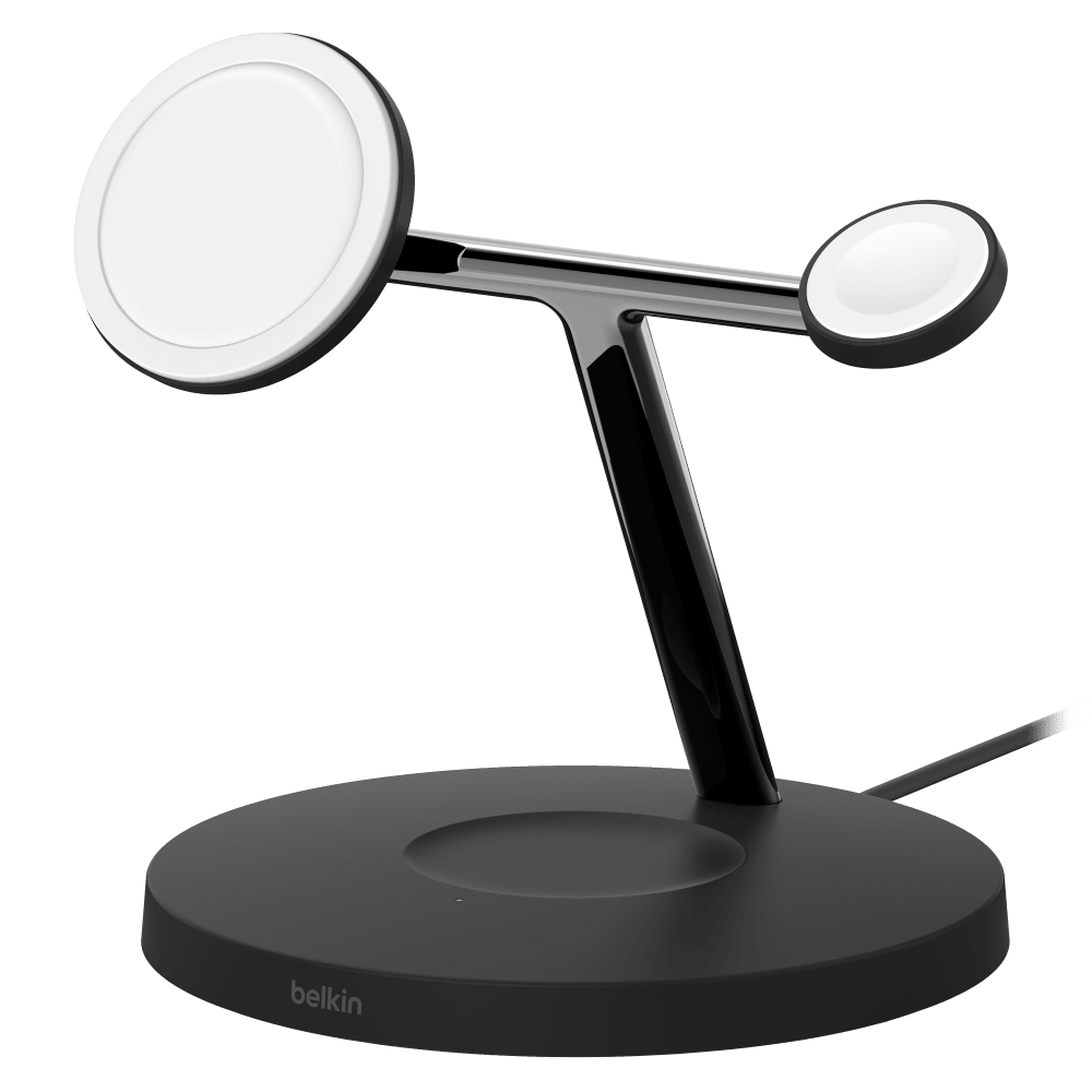 Belkin Boost Charge Pro 3 in 1 MagSafe Wireless Charging Stand 15W by Belkin