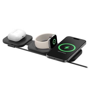 Belkin Boost Charge Pro 3 in 1 Wireless Charging Travel Pad with Qi2 by Belkin