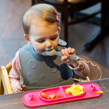 Busy Baby Mini Mat with Toy Straps PINK